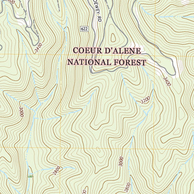 United States Geological Survey Grizzly Mountain, ID (2020, 24000-Scale) digital map