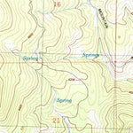 United States Geological Survey Grizzly Mountain, OR (1988, 24000-Scale) digital map