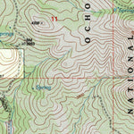 United States Geological Survey Grizzly Mountain, OR (1992, 24000-Scale) digital map