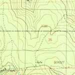 United States Geological Survey Grizzly Peak, CA (1990, 24000-Scale) digital map