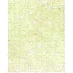 United States Geological Survey Grizzly Peak, OR (1988, 24000-Scale) digital map