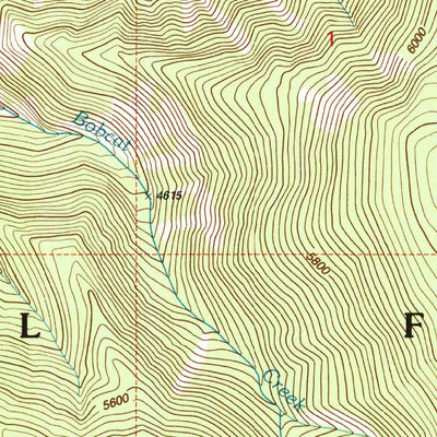 United States Geological Survey Grizzly Point, MT (1999, 24000-Scale) digital map