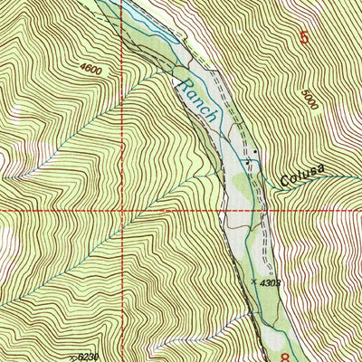 United States Geological Survey Grizzly Point, MT (1999, 24000-Scale) digital map