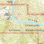 United States Geological Survey Grizzly Ridge, CO (1957, 24000-Scale) digital map