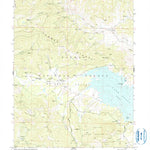 United States Geological Survey Grizzly Valley, CA (1972, 24000-Scale) digital map