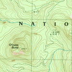 United States Geological Survey Groat Mountain, WA (1989, 24000-Scale) digital map