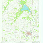 United States Geological Survey Groesbeck, TX (1960, 24000-Scale) digital map