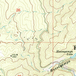 United States Geological Survey Groom Creek, AZ (1974, 24000-Scale) digital map