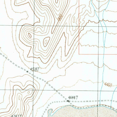 United States Geological Survey Groom Mine, NV (1989, 24000-Scale) digital map