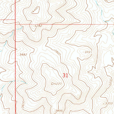 United States Geological Survey Groom Spring, AZ (1967, 24000-Scale) digital map