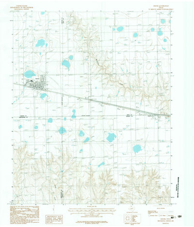 United States Geological Survey Groom, TX (1983, 24000-Scale) digital map