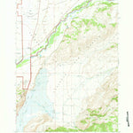 United States Geological Survey Gros Ventre Junction, WY (1968, 24000-Scale) digital map
