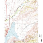 United States Geological Survey Gros Ventre Junction, WY (1996, 24000-Scale) digital map