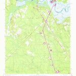 United States Geological Survey Gross, FL-GA (1958, 24000-Scale) digital map