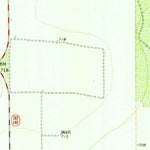 United States Geological Survey Gross Tank, TX (1974, 24000-Scale) digital map