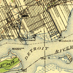 United States Geological Survey Grosse Pointe, MI (1918, 62500-Scale) digital map