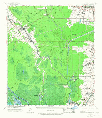 United States Geological Survey Grosse Tete, LA (1962, 62500-Scale) digital map