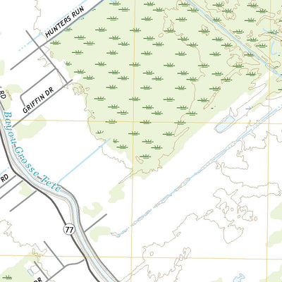United States Geological Survey Grosse Tete, LA (2020, 24000-Scale) digital map