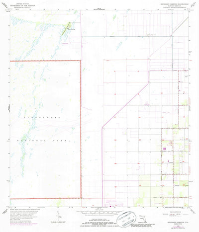 United States Geological Survey Grossman Hammock, FL (1956, 24000-Scale) digital map