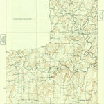 United States Geological Survey Grosvenor, TX (1927, 62500-Scale) digital map