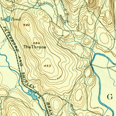 United States Geological Survey Groton, MA-NH (1893, 62500-Scale) digital map