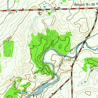 United States Geological Survey Groton, NY (1942, 24000-Scale) digital map