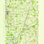 United States Geological Survey Groton, NY (1943, 31680-Scale) digital map