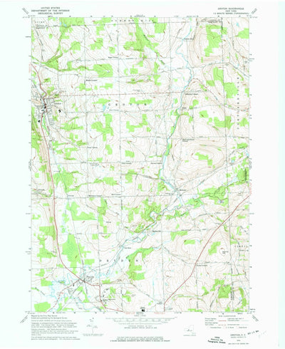 United States Geological Survey Groton, NY (1970, 24000-Scale) digital map