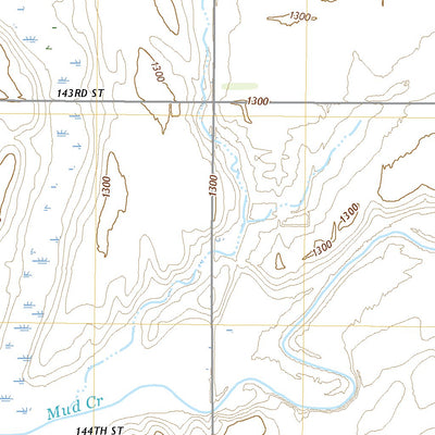 United States Geological Survey Groton SW, SD (2021, 24000-Scale) digital map