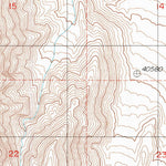 United States Geological Survey Grotto Canyon, CA (1988, 24000-Scale) digital map