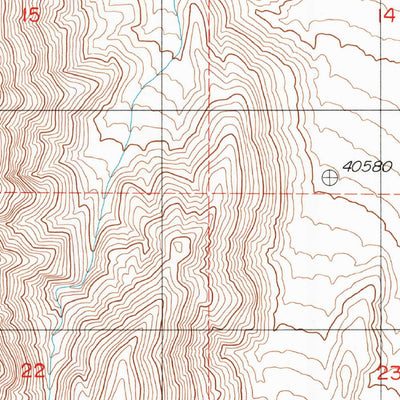 United States Geological Survey Grotto Canyon, CA (1988, 24000-Scale) digital map