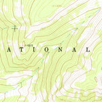 United States Geological Survey Groundhog Mountain, CO (1964, 24000-Scale) digital map