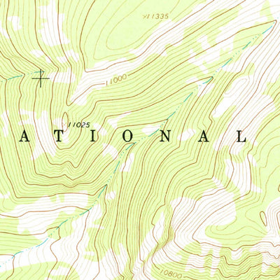 United States Geological Survey Groundhog Mountain, CO (1964, 24000-Scale) digital map