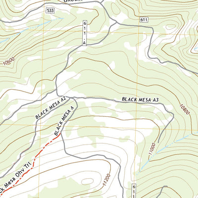United States Geological Survey Groundhog Mountain, CO (2022, 24000-Scale) digital map