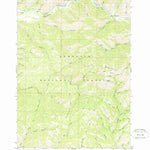 United States Geological Survey Grouse Butte, ID (1964, 24000-Scale) digital map