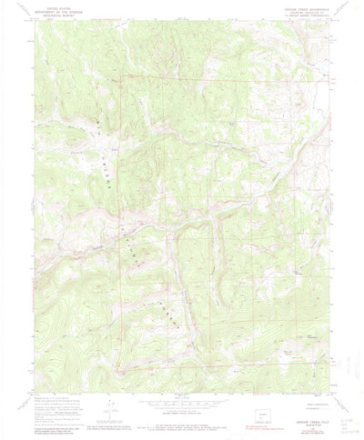United States Geological Survey Grouse Creek, CO (1967, 24000-Scale) digital map