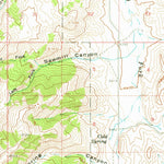 United States Geological Survey Grouse, ID (1960, 62500-Scale) digital map