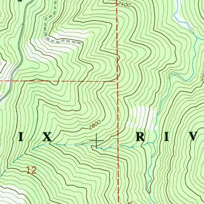 United States Geological Survey Grouse Mountain, CA (1979, 24000-Scale) digital map