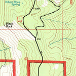 United States Geological Survey Grouse Mountain, CA (1997, 24000-Scale) digital map