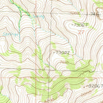United States Geological Survey Grouse Peak, ID (1989, 24000-Scale) digital map
