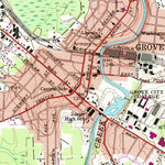 United States Geological Survey Grove City, PA (1961, 24000-Scale) digital map
