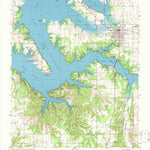 United States Geological Survey Grove, OK (1971, 24000-Scale) digital map