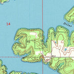 United States Geological Survey Grove, OK (1971, 24000-Scale) digital map