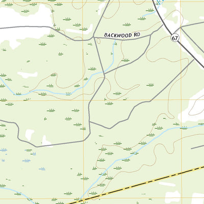 United States Geological Survey Groveland, GA (2020, 24000-Scale) digital map