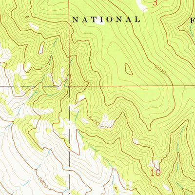 United States Geological Survey Groveland, MT (1972, 24000-Scale) digital map