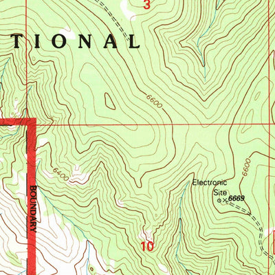 United States Geological Survey Groveland, MT (1995, 24000-Scale) digital map