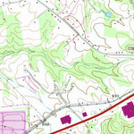 United States Geological Survey Grover, NC-SC (1993, 24000-Scale) digital map