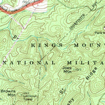 United States Geological Survey Grover, NC-SC (1993, 24000-Scale) digital map