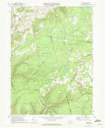 United States Geological Survey Grover, PA (1969, 24000-Scale) digital map