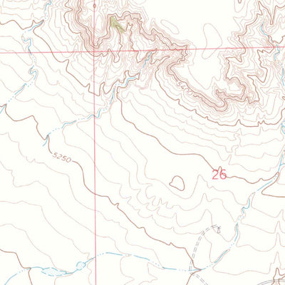 United States Geological Survey Grover SE, CO (1972, 24000-Scale) digital map